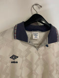 England Seniors 1987 Pele Cup - Home - #11 *MATCH WORN*
