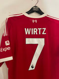 Liverpool 2025/26 - Home - Wirtz #7 *BNWT*