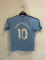 Manchester City - 2019/20 - Home - Kun Aguero #10