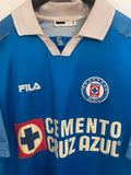 Cruz Azul 2000/02 - Home - T. Campos #8 *MATCH ISSUE*