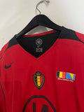 Belgium 2004/05 - Home - Huysegems #14 *MATCH WORN* *AUTOGRAPHED*