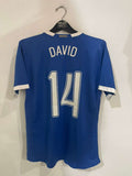 Brazil 2007 Sudamericano U20 - Away - David #14 *MATCH WORN*
