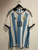 Argentina 2022 World Cup - Home - Messi #10