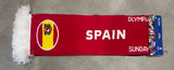 Spain v England 2024 Euro Cup - Scarf *BNWT*