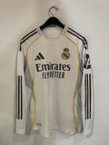 Real Madrid 2025/26 - Home - Long Sleeve *PLAYER ISSUE*