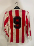 Sporting Gijon 1980's - Home - Long Sleeve - #9 *MATCH ISSUE*