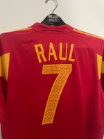 Spain 2004 Euro Cup - Home - Raul #7