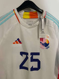 Belgium 2022 World Cup - Away - Doku #25 *BNWT*