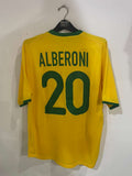 Brazil 2001 Sudamericano U17 - Home - Alberoni #20 *MATCH WORN*