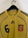 Spain 2008/09 - Away - Long Sleeve - Albelda #6 *MATCH ISSUE*