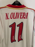 Sevilla 2001/02 - Home - Long Sleeve - N. Olivera #11 *MATCH ISSUE*