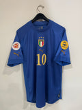 Italy 2004 Euro Cup - Home - Totti #10