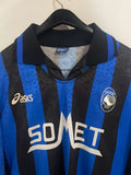 Atalanta 1995/96 - Home - Long Sleeve - Herrera #2 *MATCH ISSUE*