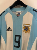 Argentina 2002 World Cup - Home - Batistuta #9