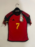 Belgium 2022 World Cup - Home - De Bruyne #7 *BNWT*