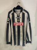 Udinese 2001/02 - Home - Long Sleeve - Gargo #6 *MATCH ISSUE*