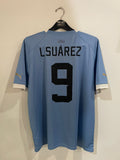 Uruguay 2022 World Cup - Home - L. Suarez #9 *PLAYER ISSUE*