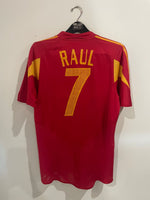 Spain 2004 Euro Cup - Home - Raul #7
