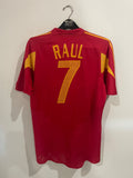 Spain 2004 Euro Cup - Home - Raul #7