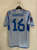 Spain 2022 World Cup - Away - Rodrigo #16 *PLAYER ISSUE*