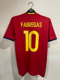 Spain 2016 Euro Cup - Home - Fabregas #10