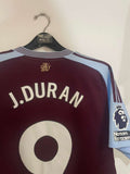 Aston Villa 2024/25 - Home - J. Duran #9