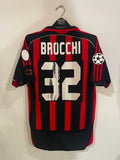 AC Milan 2006/07 UCL Home - Brocchi #32 *MATCH WORN*