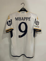 Real Madrid 2023/24 - Home - Mbappe #9 *BNWT*