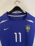 Brazil 2002 World Cup - Away - Ronaldinho #11