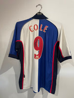 Blackburn 2002/04 - Home - Cole #9 *AUTOGRAPH*
