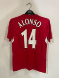 Liverpool 2004/06 Retro - Home - Alsonso #14