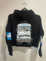 Argentina 2022 World Cup - Cropped Hoodie - Womens *BNWOT*