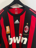 AC Milan 2008/09 - Home - Long Sleeve - Emerson #5 *MATCH ISSUE*