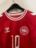 Denmark 2024 Euro Cup - Home - Eriksen #10