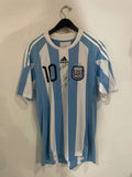 Argentina 2010 World Cup - Home - Messi #10 *AUTOGRAPHED*