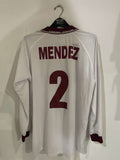 Torino 2000/01 - Away - Long Sleeve - Mendez #2 *MATCH ISSUE*