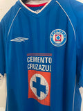 Cruz Azul 2002/03 - Home - M. Messera #10 *MATCH ISSUE*