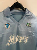 Napoli 1988/89 UEFA Cup - Home - Long Sleeve - #9 *MATCH ISSUE*