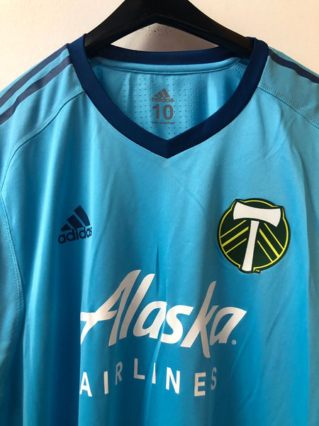 Adidas MLS Long Sleeve Portland Timbers Team Lt Blue Goalkeeper