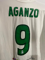 Racing Santander 2004/05 - Home - Long Sleeve - Aganzo #9 *MATCH WORN*