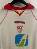 Sevilla 2001/02 - Home - Long Sleeve - N. Olivera #11 *MATCH ISSUE*