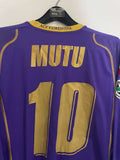 Fiorentina 2008/09 - Home - Long Sleeve - Mutu #10 *MATCH ISSUE*
