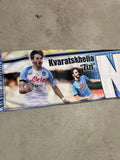 Napoli 2022/23 - Scarf - Kvaratskhelia #77