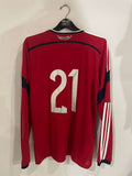 Colombia 2014 World Cup - Away - Long Sleeve - #21 *BNWT*