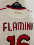 AC Milan 2009/10 - Away - Long Sleeve - Flamini #16 *MATCH ISSUE*