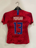 USA Womens 2019 World Cup - Away - Morgan #13