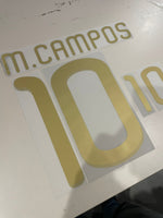 M. Campos 2012 - Away - Name Set