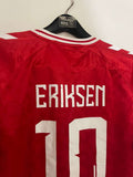 Denmark 2024 Euro Cup - Home - Eriksen #10