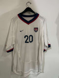 USA 2000/01 - Home - Burciaga #20 *MATCH WORN*