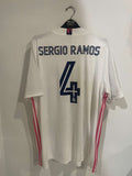 Real Madrid 2020/21 - Home - Sergio Ramos #4